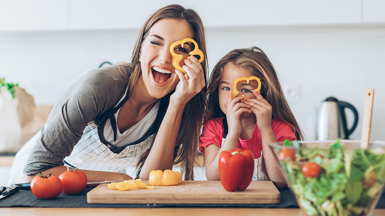 Alimentação saudável no consumo de frutas e vegetais